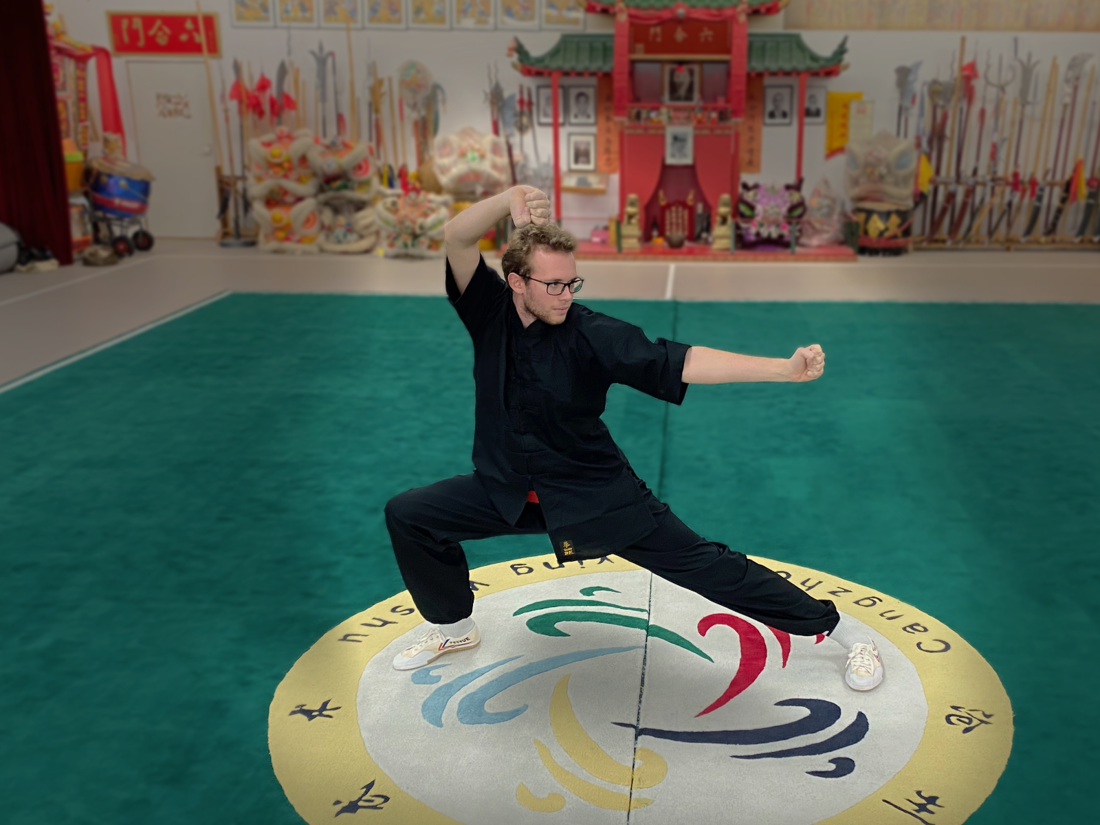 Leraar Roman voor de Kung Fu lessen voor kinderen in Amsterdam