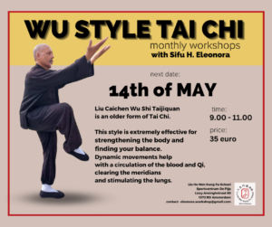 Wu stijl Tai Chi 14 mei 2023