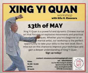 Xing Yi-poster 13 mei 2023